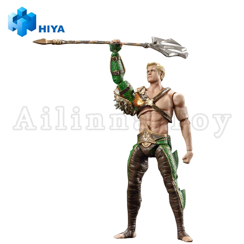 HIYA 1/18 4inch Action Figure Exquisite Mini Series Injustice 2 Series Aquaman Anime For Gift Free Shipping