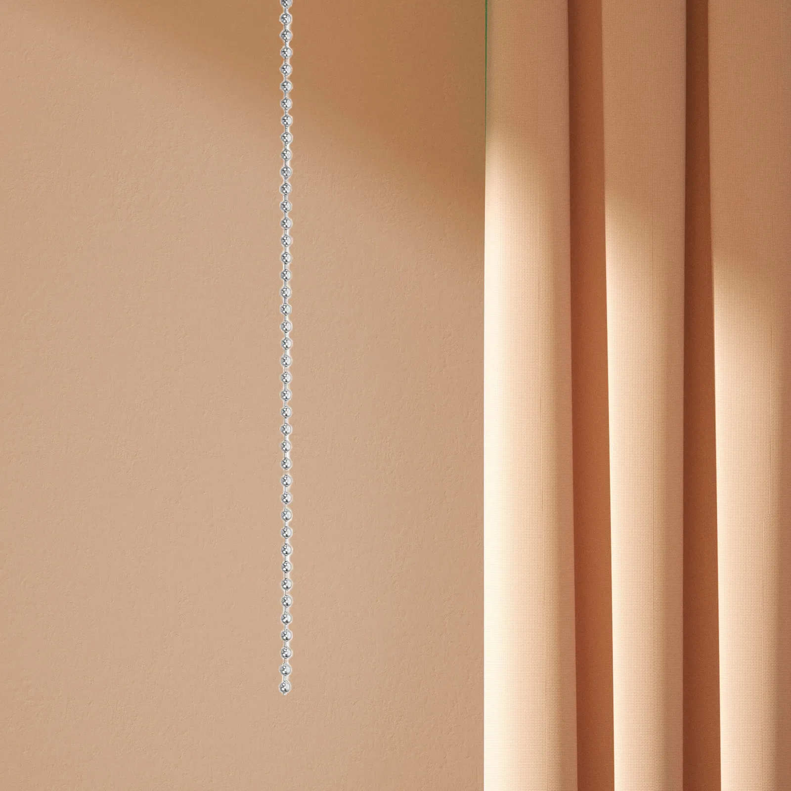 

3-Meter Decorative Beaded Pull Chain Extender for Ceiling Fan Lamp Light Control Fan Chain Pull Extension Lamp Accessories