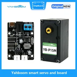 Yahboom 15KG intelligent serial bus smart servo and driver debugging board for Robotic Arm digital metal gear with high torque