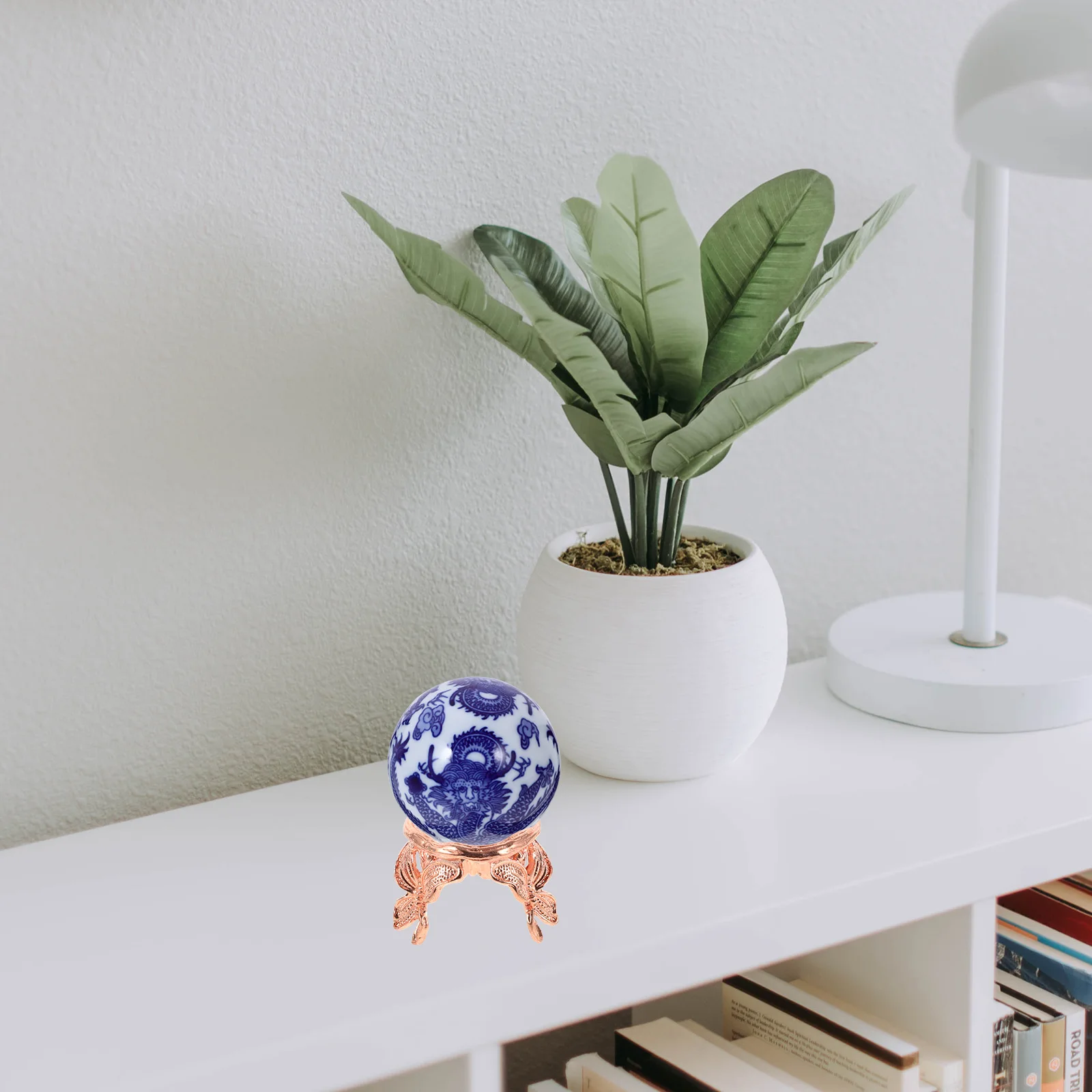 

Crystal Ball Support Sturdy Trustworthy Accessory Unique Gift Decorative Crystal Ball Pedestal Table Centerpiece