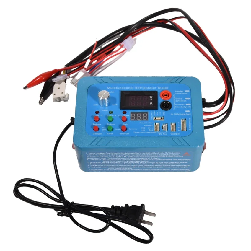 English Version Refrigerator Compressor Inverter Board Tester Pulse Solenoid Valve Inverter Refrigerator Test Tool Universal