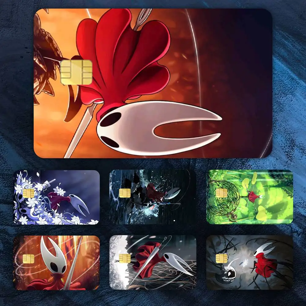 

Hollow Knight Silksong Credit Card HD Stickers Easy to replace, change card style anytime as you like