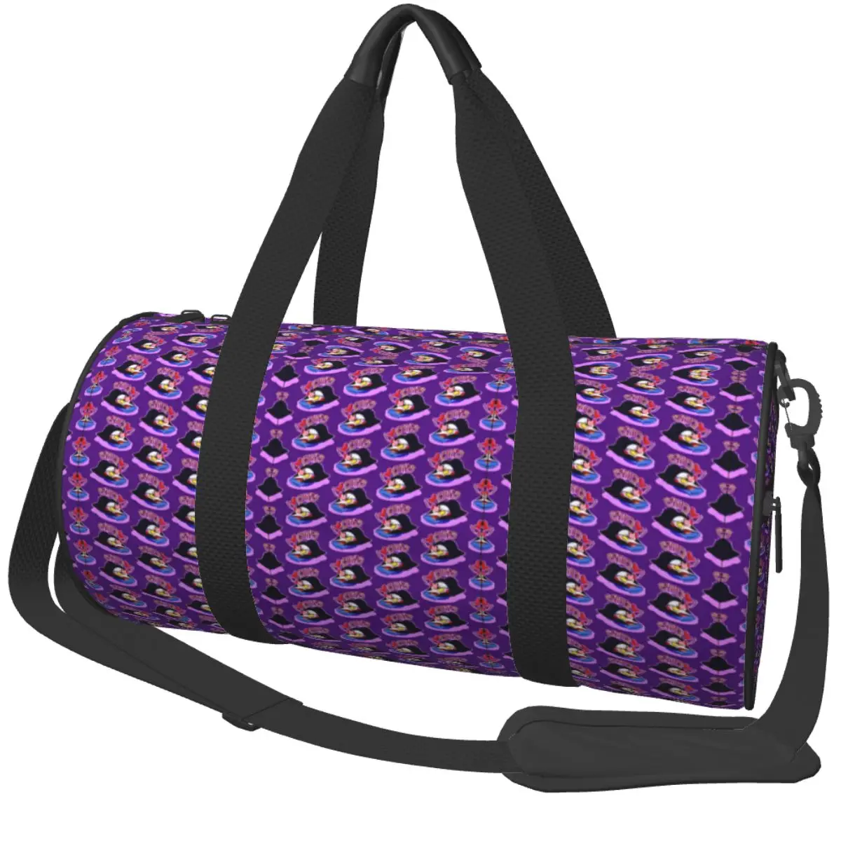 

Deltarune Spamton фиолетовая милая спортивная сумка тренировочные спортивные сумки мужские с принтом большая вместительная милая сумка для фитнеса сумки-оксфорды