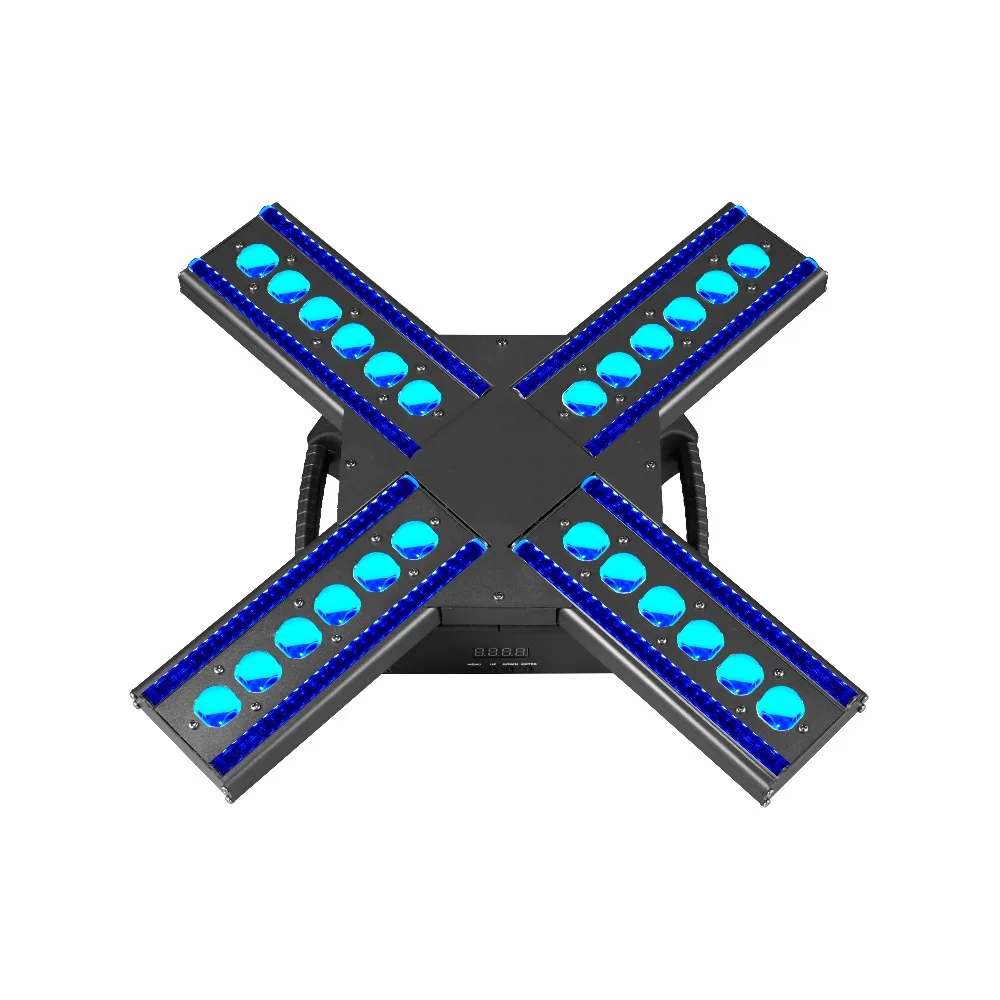 STORM24 RGB Bühnenlicht DMX512 Tonaktiviert Auto Master-Slave 120W LED-Effektlicht für DJ Disco Party Show