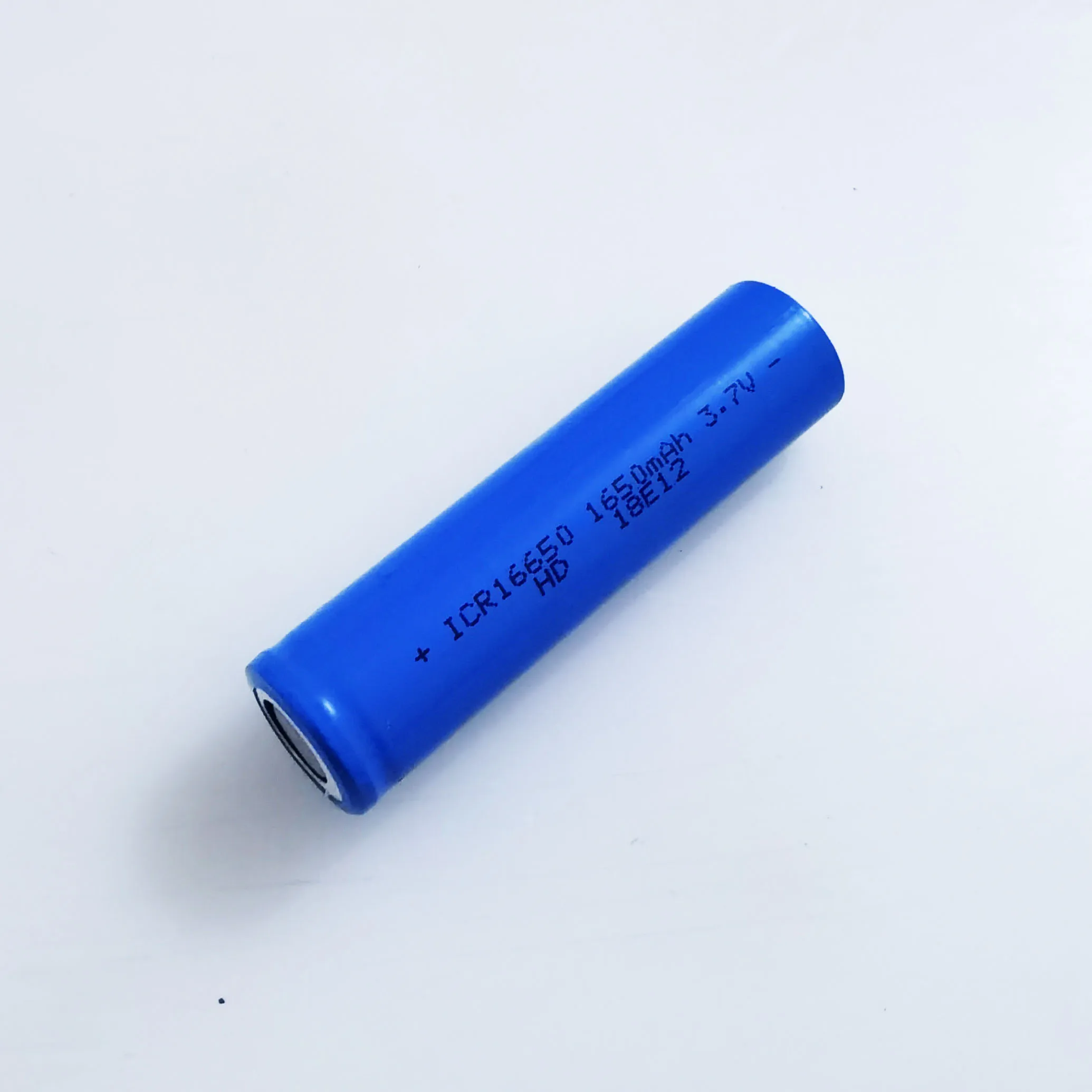 3.7V 16650 lithium ion rechargeable battery 1600mAh li-ion cell baterias for led flashlight digital device