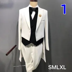 1901 high-end suit for men, Korean style, casual slim jacket, spring and autumn trendy single top