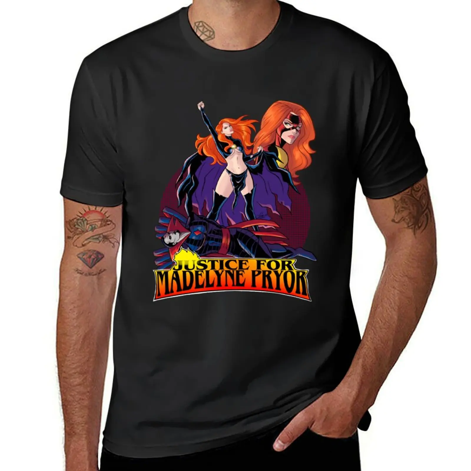 

Justice for Madelyne Pryor and Jean T-Shirt T-Shirt boys whites sweat aesthetic clothes heavyweight t shirts for men