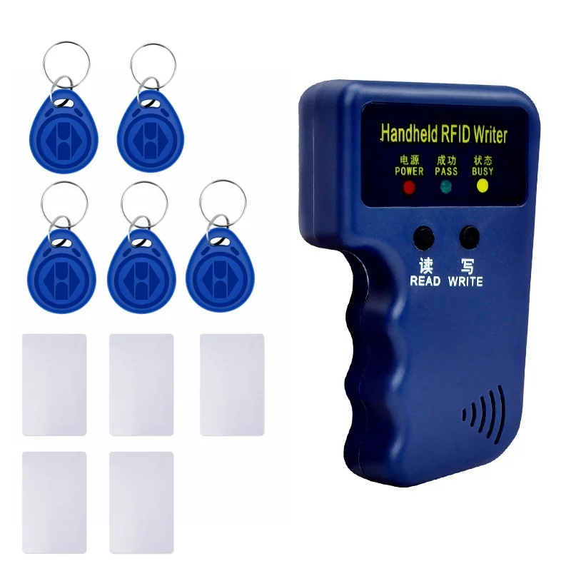 ناسخ رفيد معرف يده 125 كيلو هرتز مفتاح ناسخة قارئ الكاتب قارئ بطاقة شبيه مبرمج للكتابة مفتاح بطاقة الوصول Keyfobs #3