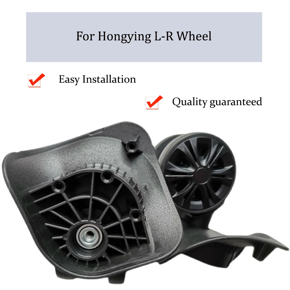 

Suitable For Hongying L-R Nylon Luggage Wheel Trolley Case Wheel Pulley Sliding Casters Universal Wheel Slient Wear-resistant