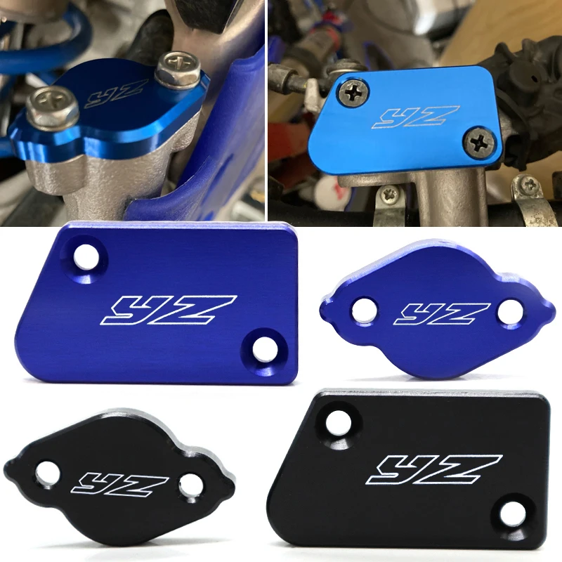 For YAMAHA Front Rear Brake Reservoir Cover YZ 125 250 450 250F YZ250FX YZ450FX YZ125 Motorcycle Accessories Fluid Cylinde Cap