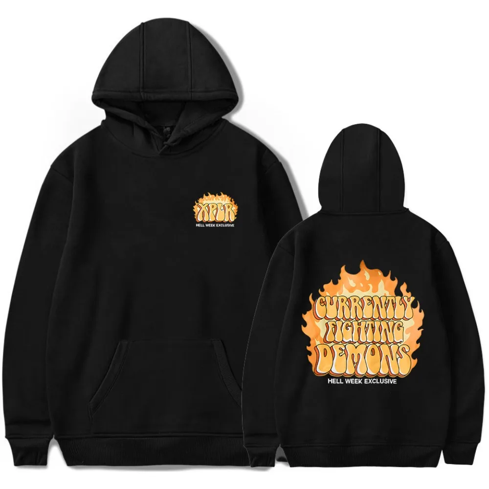 XPLR Sam and Colby CFD Hell Week Exclusive Hoodie Merch Unisex Winter Long Sleeve Pullover Hooded Streetwear