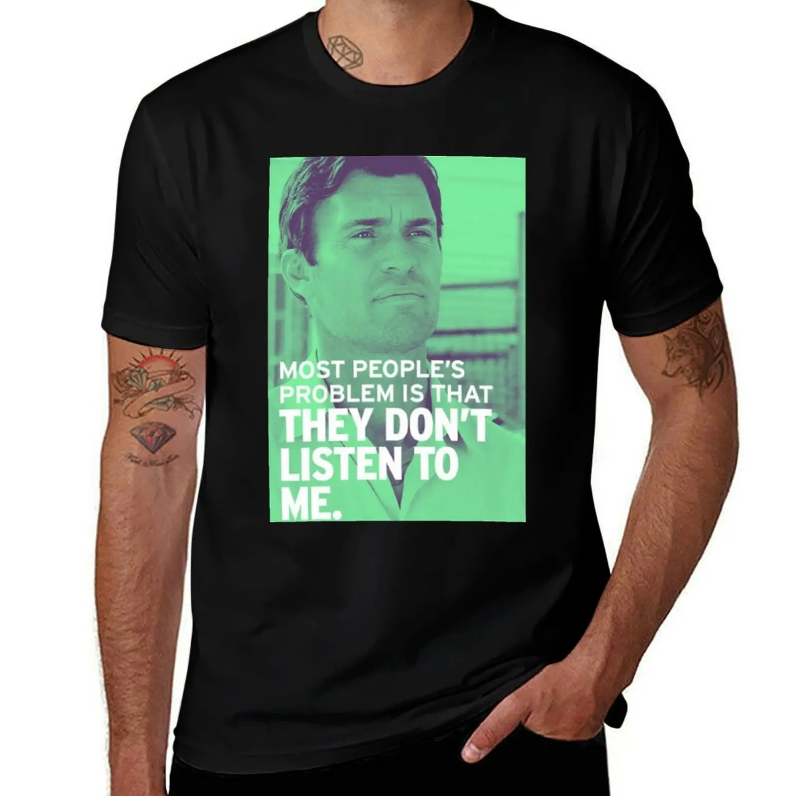 

Jeff Lewis Quotes T-Shirt t shirts for man cotton funny anime tshirt T-Shirt
