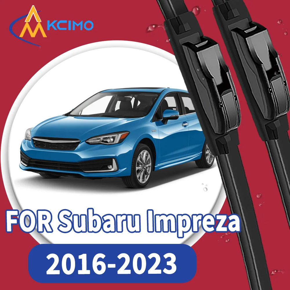 

High Quality 2pcs Windscreen Car Rain Brush Front Windshield Auto Wipers Perfect Fit for Subaru Impreza GK GT 2016-2023