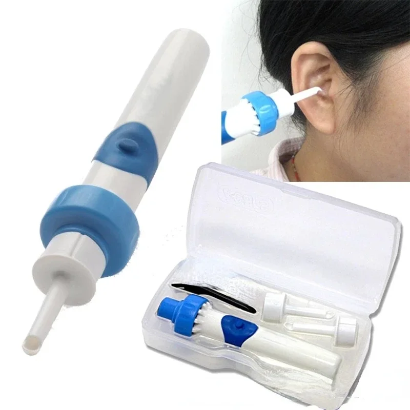 Electric Cordless Ear Pick Safe Vibration Painless Ear Cleaner Remover Spiral Ear Cleaning Device Dig Wax Personal Care Tool