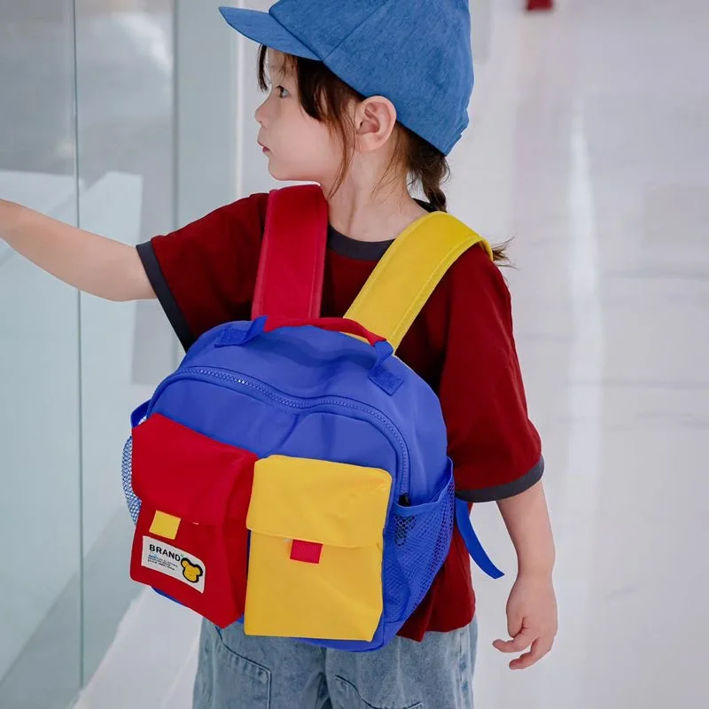 Trendy Children Schoolbag Girl Kindergarten Ultra-light Cartoon Boy Backpack Primary School Kids Baby Student Backpack