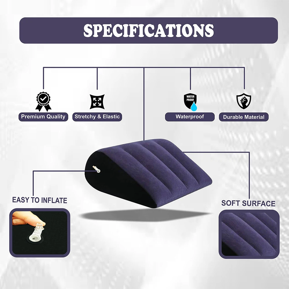 نفخ إسفين وسادة الحب الجماع وسادة 18 الكبار الجنسية موقف زوجين الجسم دعم وسادة الهواء الثلاثي وسادة