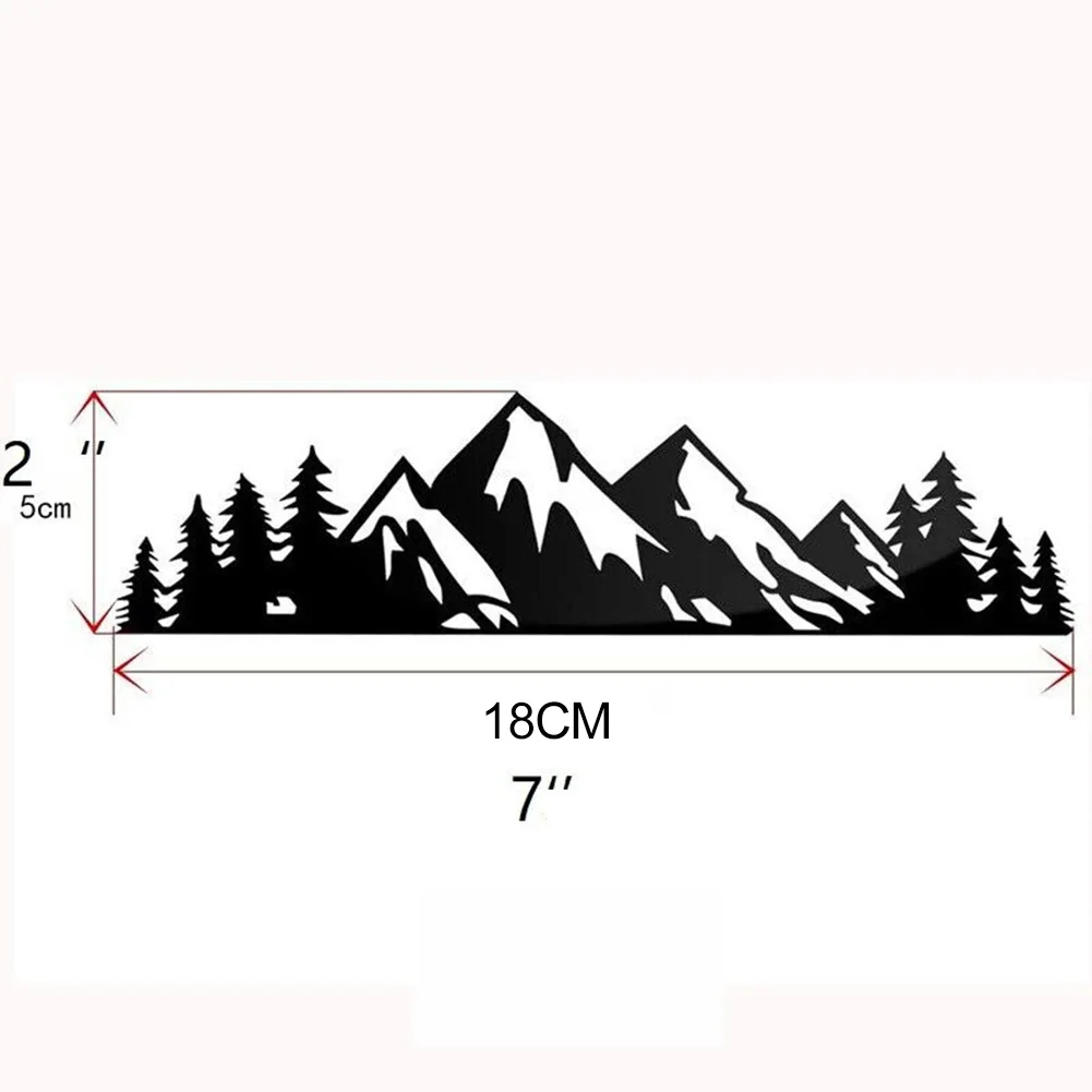 Parts & Accessories Car Sticker 17.5*5CM 2X 2pack 2pcs Black High Quality Hot/Waterproof/Easy To Install Parts