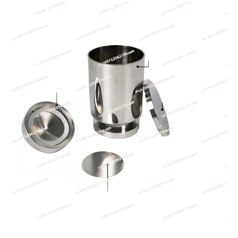 Suitable for bombeo de sólidos suspendidos Filtro de membrana  triple taza acero inoxidable 304, presión negativa al vacío,