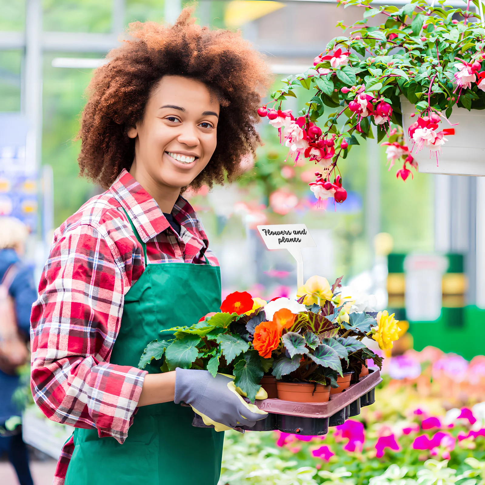 

35pcs Decorative Plant Labels Blank Garden Stake Tags Durable Plastic Pot Marker Tree Labeling Accessories For