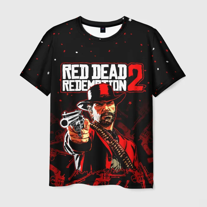 Game Red Dead Redemption 2 T-shirts 3D Printed Men\'s Streetwear Fashion Men Women T shirt Summer Short sleeved Tees Top Clothing