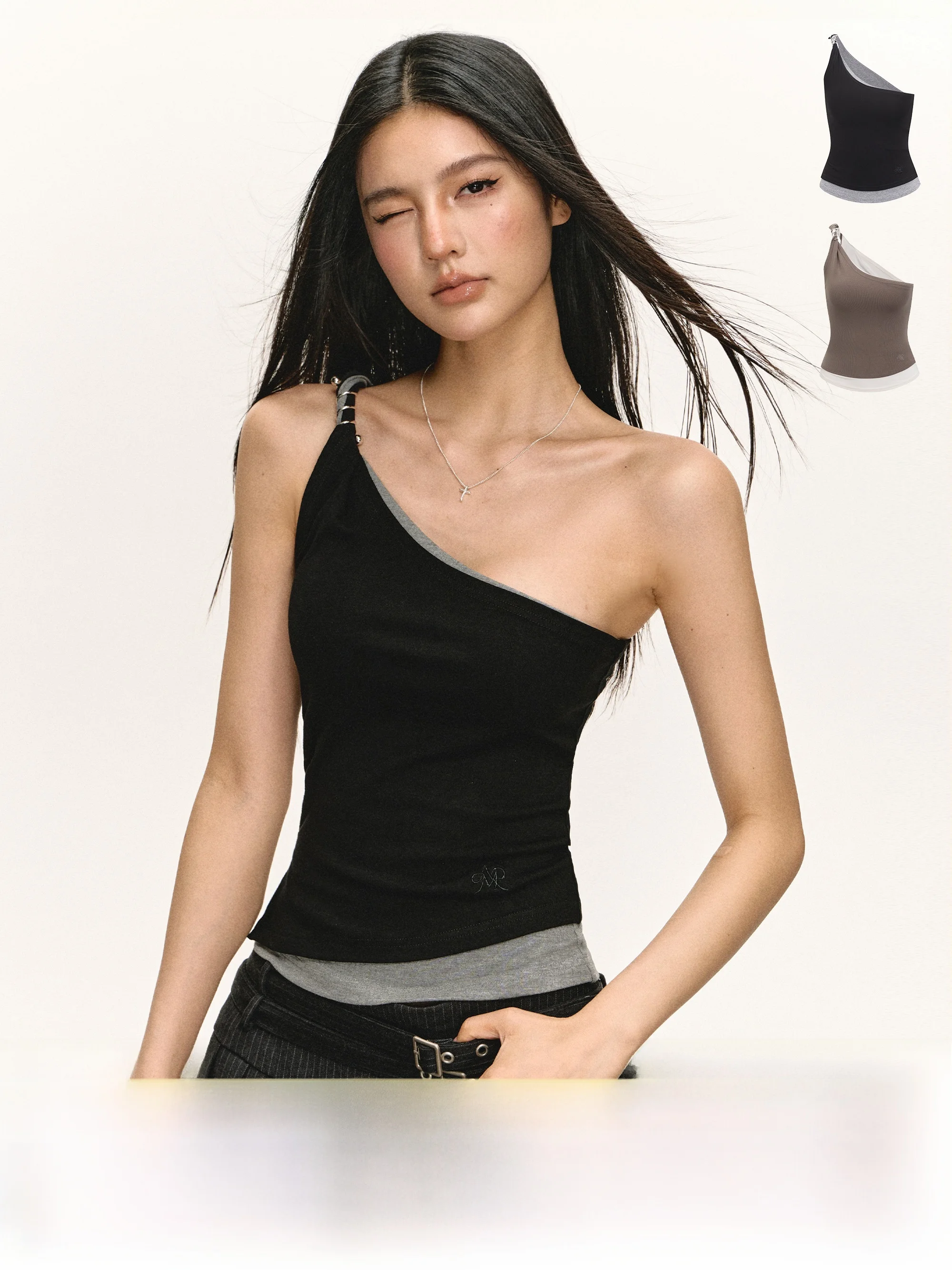 

Ariseism American Retro Striped Crop Top Women's Slim Fit Summer New Hot Girl Strap Vest Street Sle Casual Wear