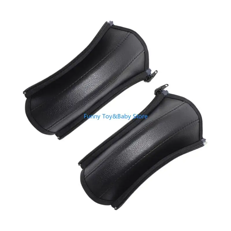 

Чехол на подлокотник для детских колясок из искусственной кожи, ручка тележки для новорожденных, бампер, защитный чехол на руль,