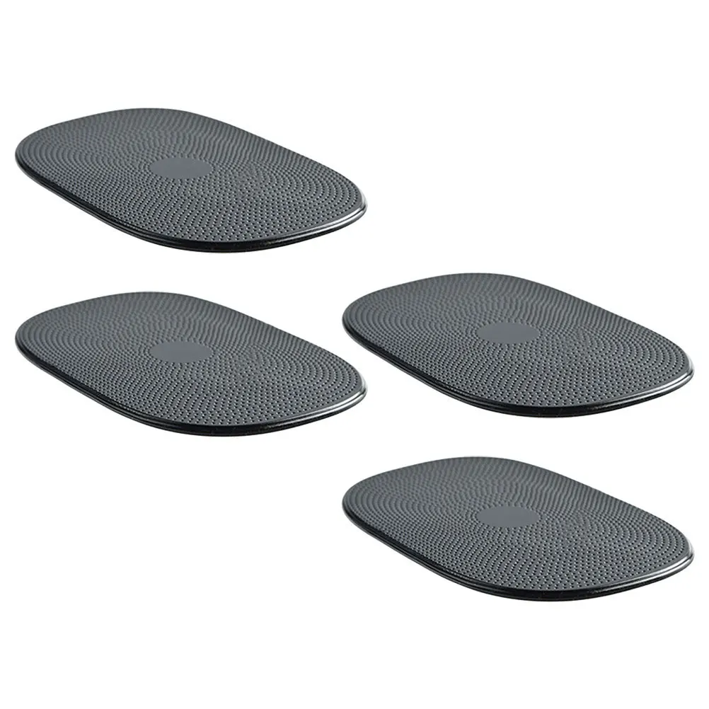 

4Pcs Car Dashboard Non Slip Mat Heat Resistant Phone Keys Holder Anti Slip Pad Car Interior Accessories Dashboard Protection