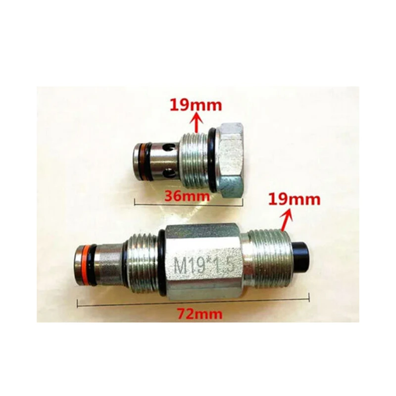 2pcs Universal Valve Pressure Relief Valve For Auto Lift Car Hoist Machine Car Accessories