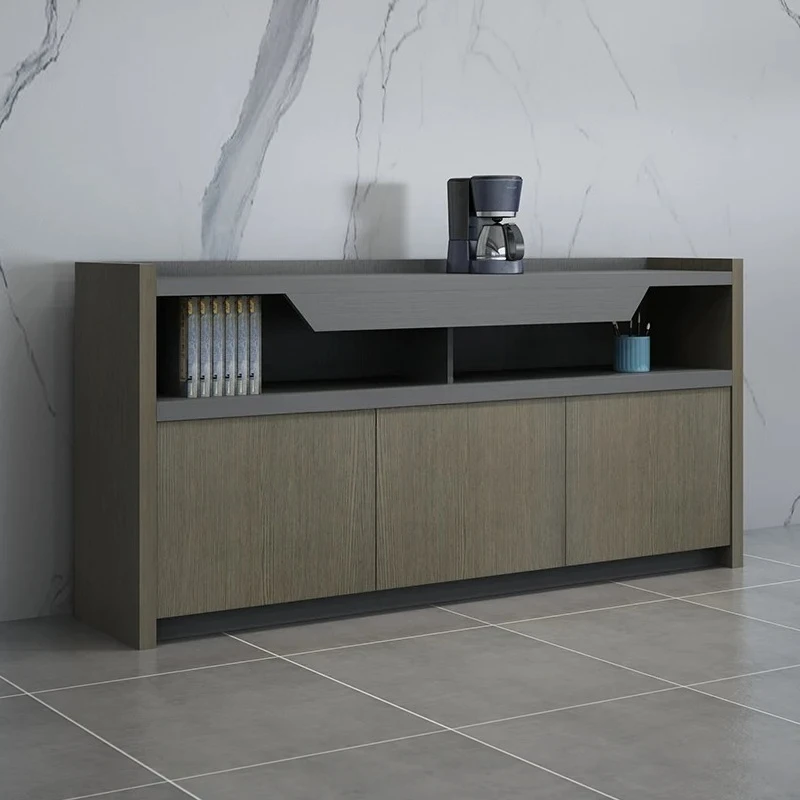 EE Boss Office Tea Board File Low Floor Cabinet 3 Doors 4 Doors Storage Cabinet