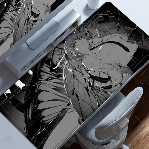 Imagen 2 del producto Alfombrilla de ratón HD Chainsaw Man XXL Anime reze Gamer Makima Gaming accesorios para PC alfombrillas de ratón teclado grande alfombrilla de escritorio teclado de ordenador