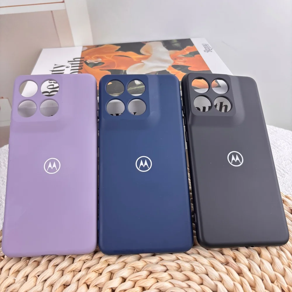 Matte TPU-Handyhülle für Motorola MOTO E13 4G Edge 30 40 50 NEO 60 70 Max 70 Fusion 60S X70 Air Pro, weiche Silikon-Handyhülle.