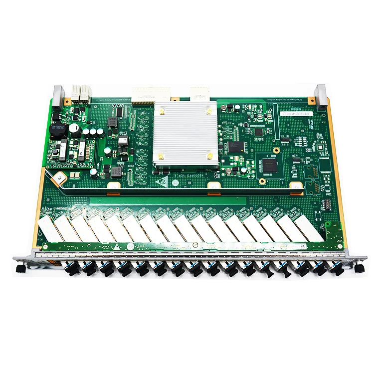 New for 16 ports GPHF Gpon ports C+/C++ board SFP Fiber Modules card for MA5800 X2 X7 X15 GPON OLT