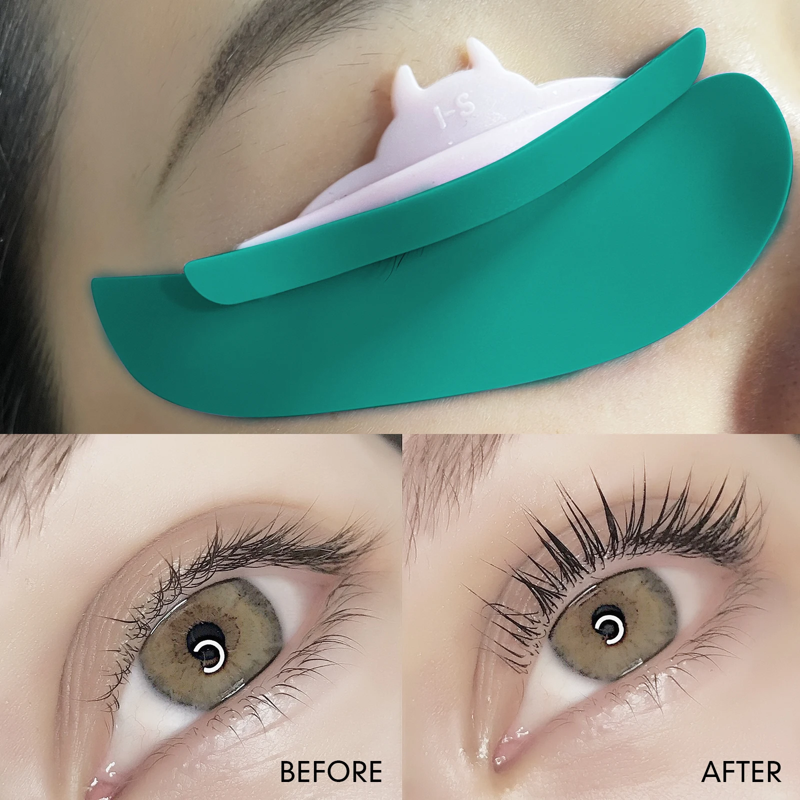 Libeauty 6 pièces cils levage Silicone rayure doux cils ascenseur bigoudis tampons Extension de cils ruban de permanente outils de maquillage féminin