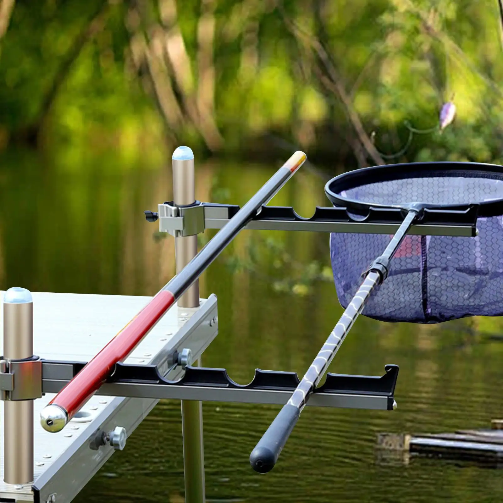 

Fishing Platform Extended Fishing Rod Holder Fishing Rod Rack Fishing Gear Carp Fishing Rod Rest Support Fishing Pole Stand