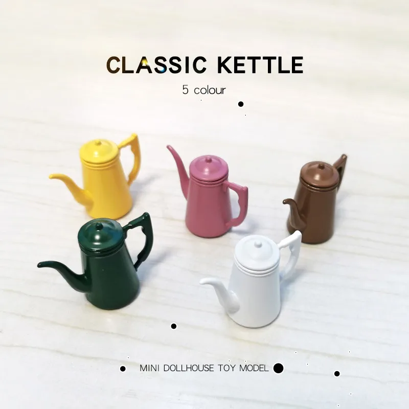 Miniature toy model dollhouse accessories teapot ornaments m
