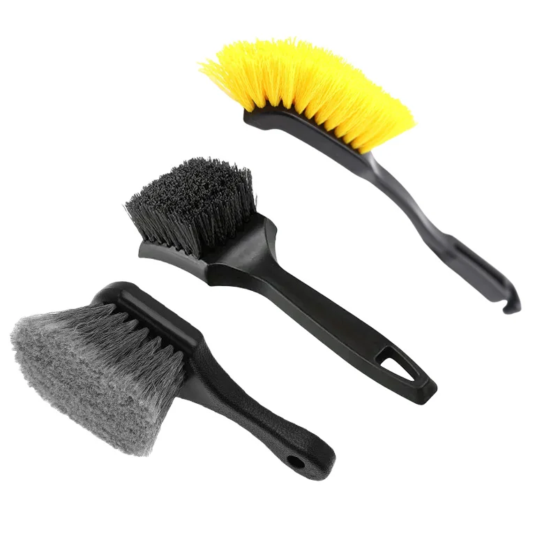 

Car Tire Wheel Rim Cleaning Brush Detailing Brushes Wash Towel Kit Universal Wheel Tire Car Cleaning Accessories 2024 New