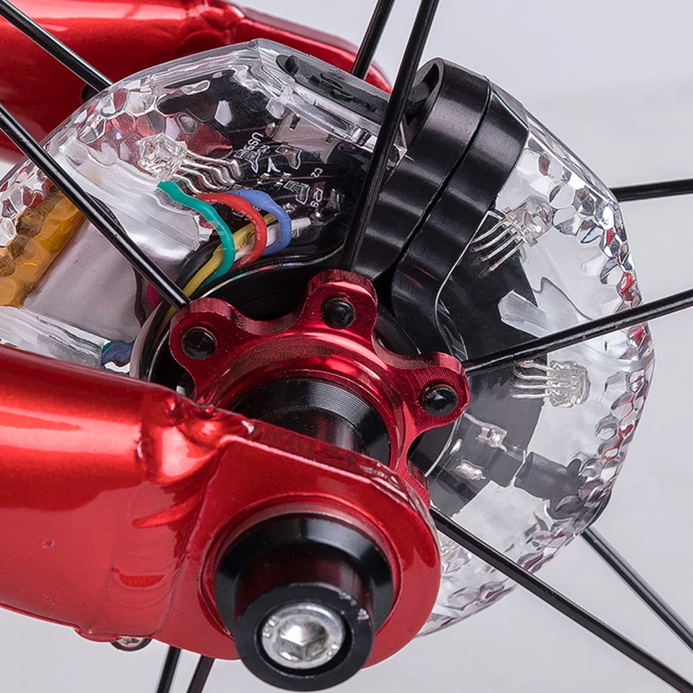 

Цветные светодиодные фонари для спиц велосипеда 300 мАч, USB-перезаряжаемые, водонепроницаемые, для колес велосипеда, предупреждающие, декоративные