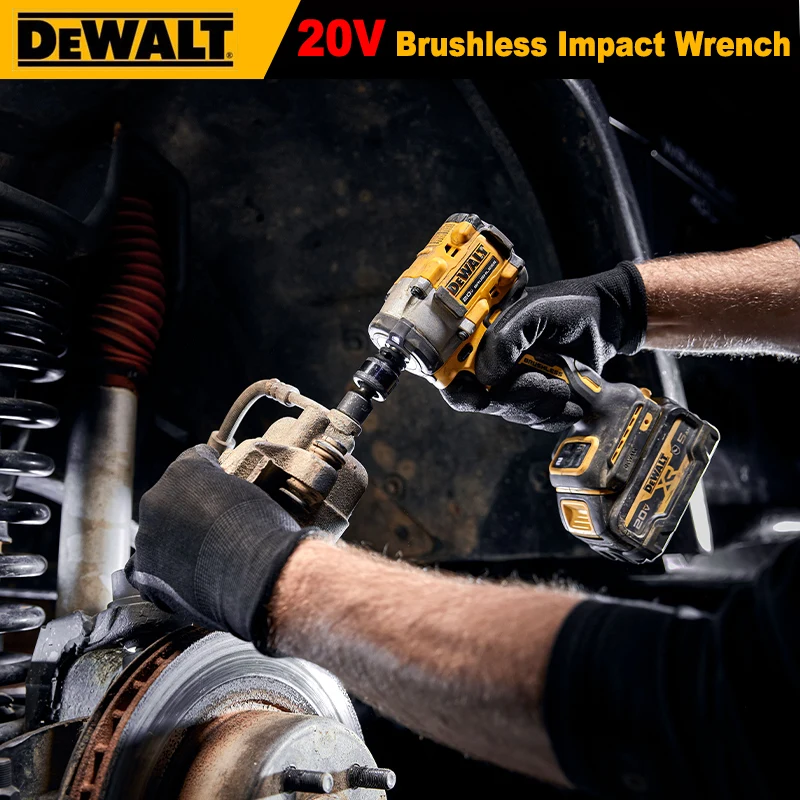 Dewalt-Chave de Impacto Sem Escova, Chave de Impacto sem Fio DCF922, High Torque, Detent Pin, 20V, 1/2 pol, 630 nm