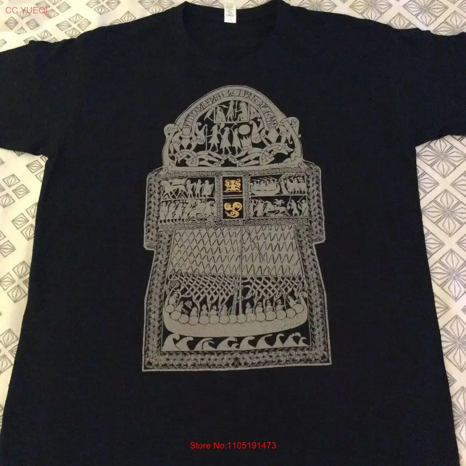 ARSTIDIR LIFSINS Heljarkvida T Shirt XL Inquisition Urgehal Urfaust Empyrium vintage Washed designer clothes streetwear Casual