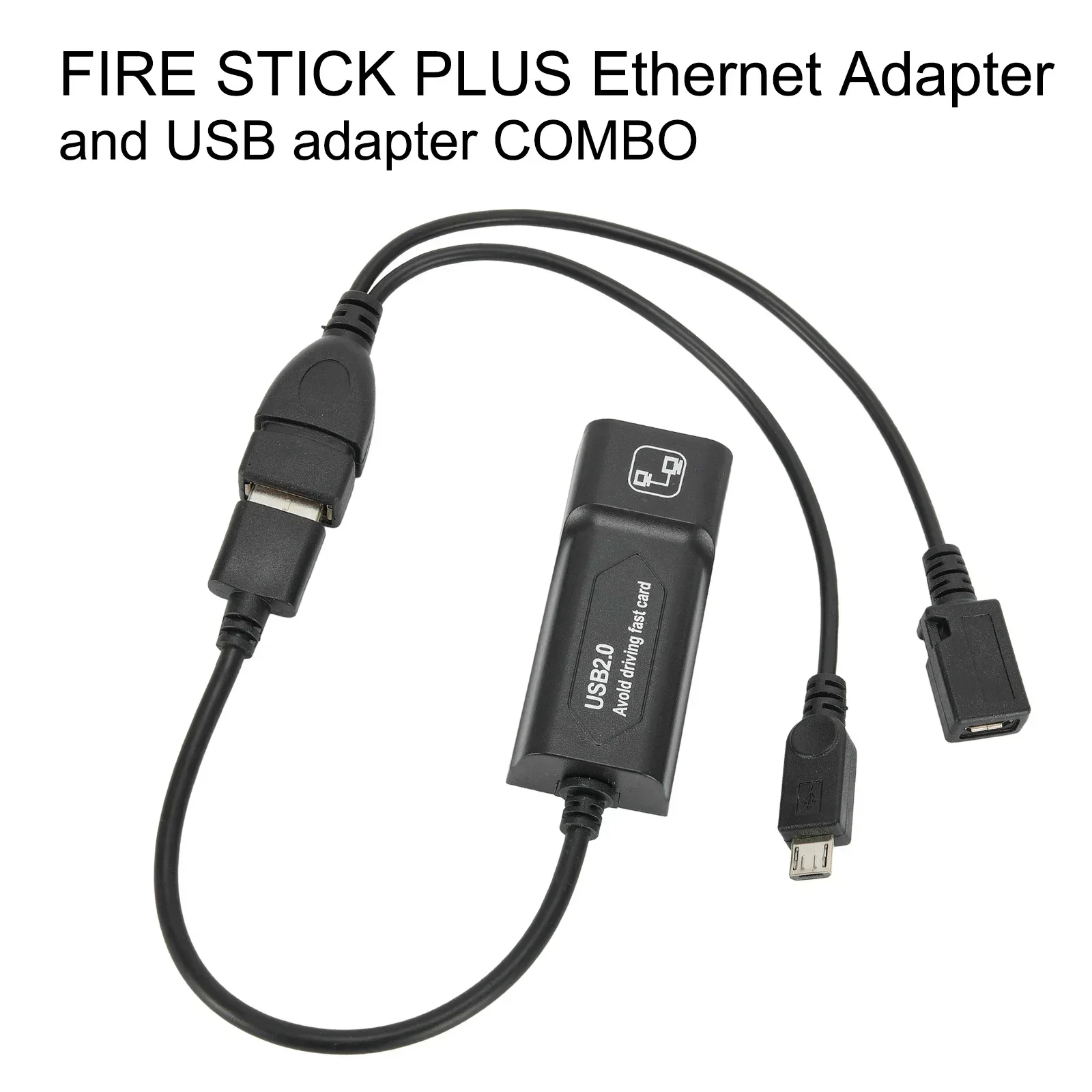 Tahan lama kualitas tinggi praktis kabel adaptor LAN Ethernet 2nd 3nd Gen panjang 15-20cm TVxStream USB / Micro USB