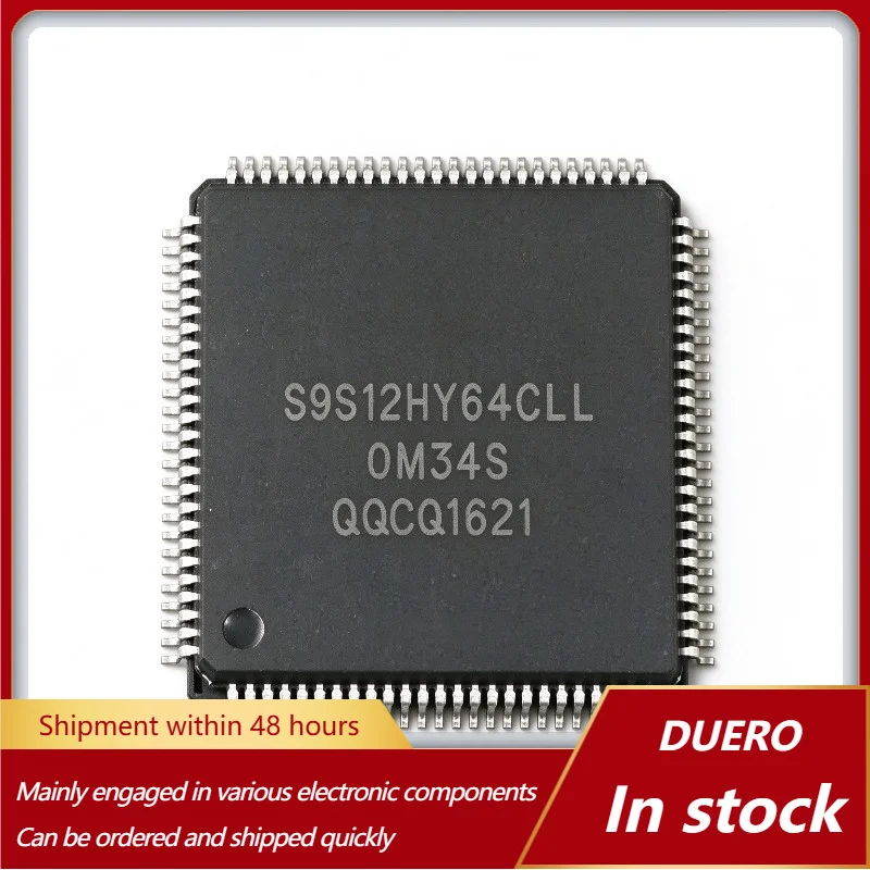 S9S12HY64CLL OM34S QFP Automotive Microcontroller IC Chip Car ECU Mainboard Repair Component