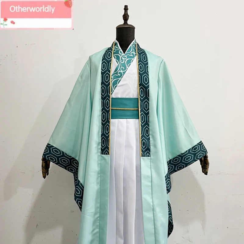 Anime Ya Boy Kongming Cosplay Costume Chinese Ancient Clothing Party Outfits Halloween Carnival Uniforms Custom Made