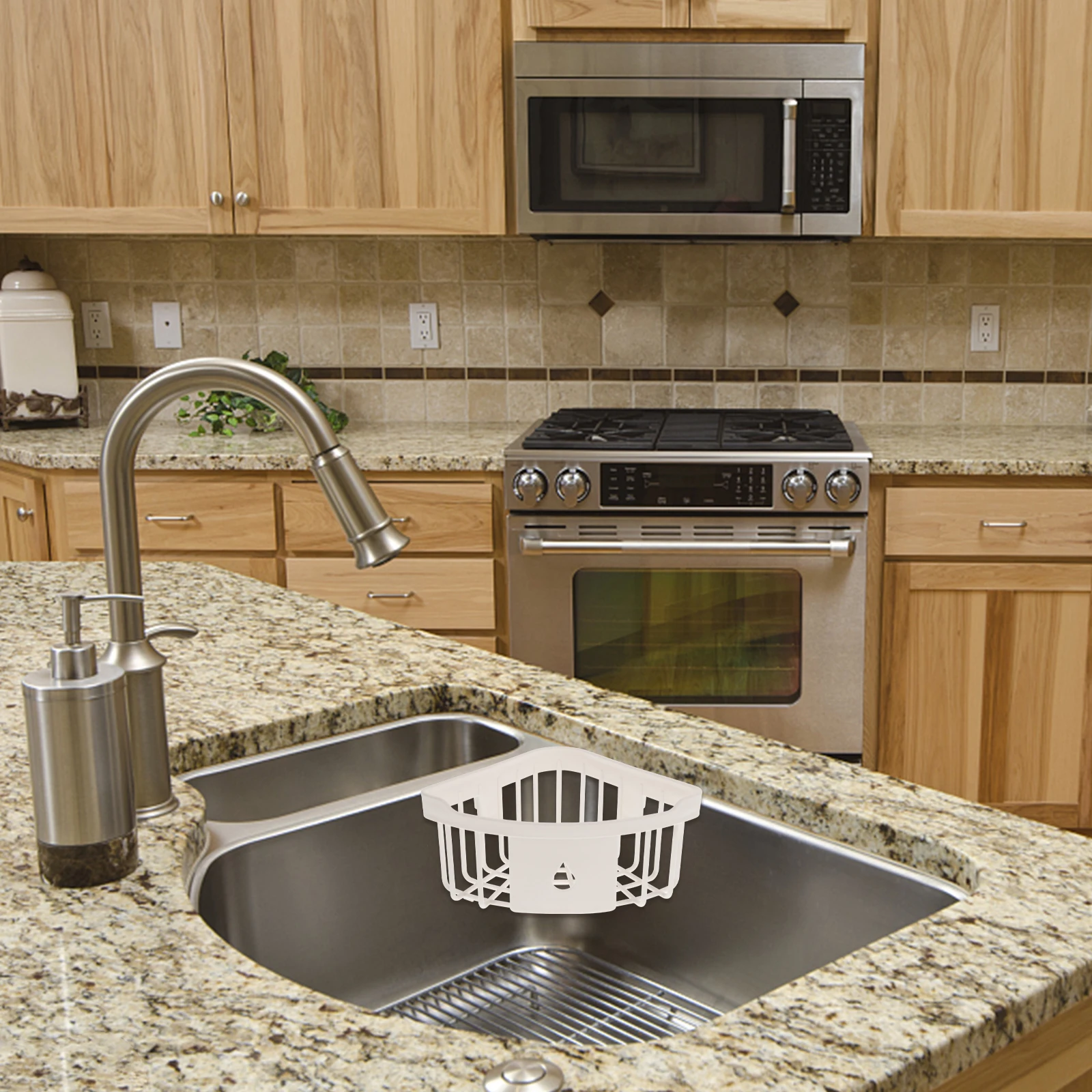 

sponge holder suction sponge holder plastic sponge holder Sink Corner Kitchen Storage Basket