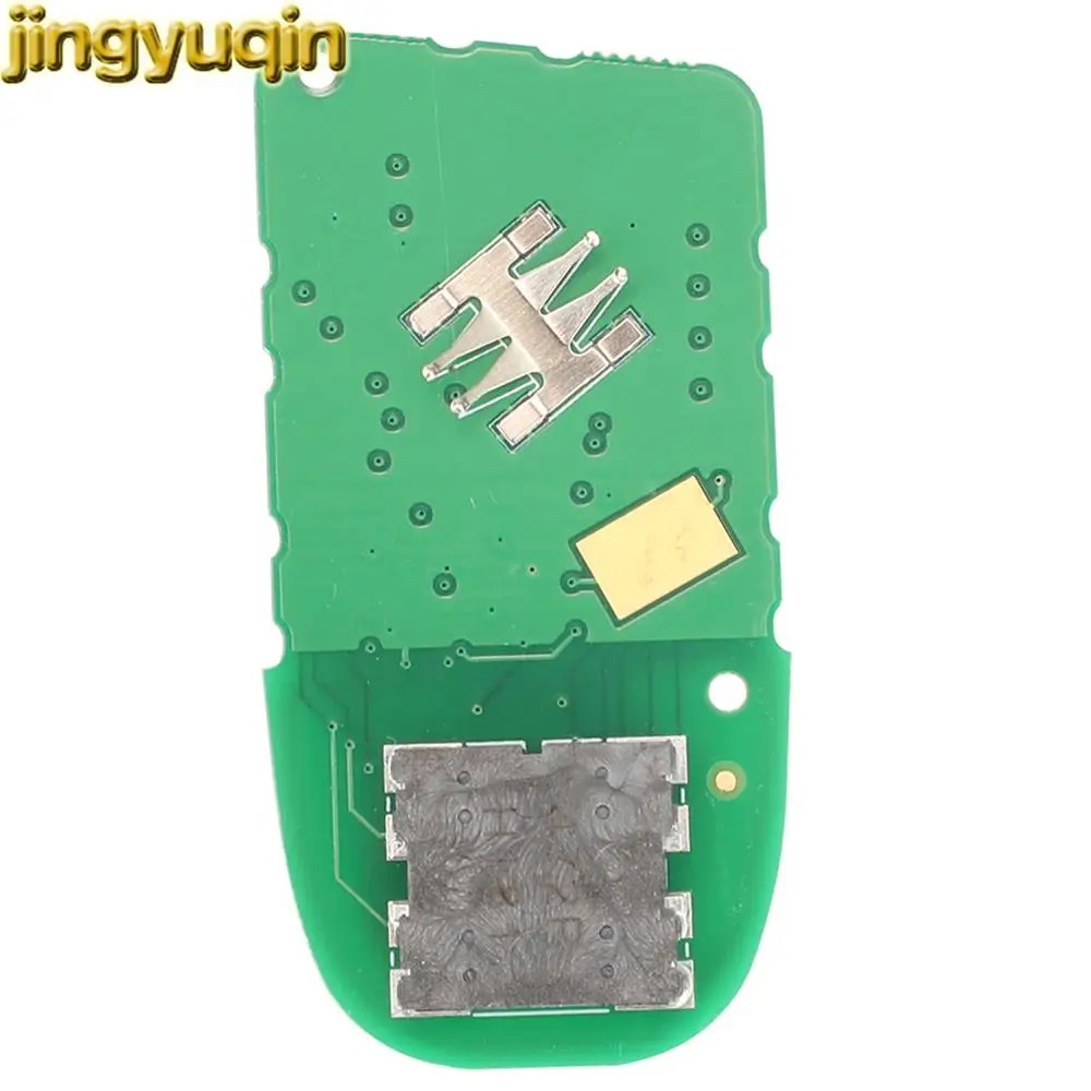 Jingyuqin 433 MHz 4A Chip do Fiat 500 500L 500X Toro 2015 2016 2017 2018 2019 Inteligentny zdalny pilot samochodowy bezkluczykowy