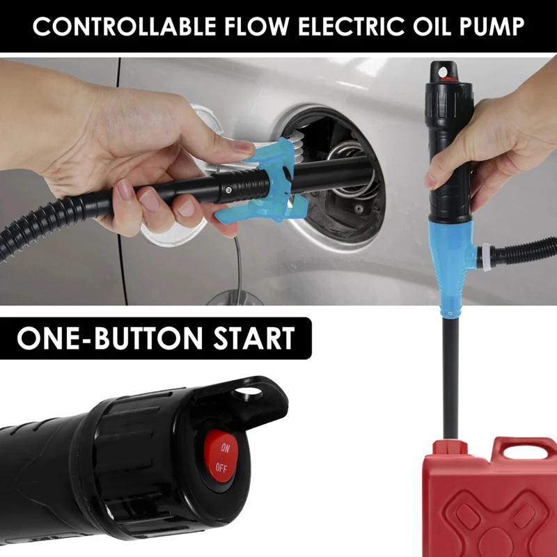 Bomba de transferência portátil abgr, bomba de sifão elétrica operada por bateria por bomba de transferência de combustível líquido eficiente