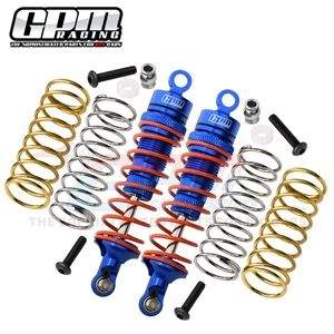 Ensemble amortisseur avant en métal 87 mm gras GPM pour Traxxas 1/7 XO-1 1/10 Rustler Hoss Slash 4X4 VXL Pièces d’amélioration pour voiture RC 12 meilleures pièces pour le GPM des ventes - No 1