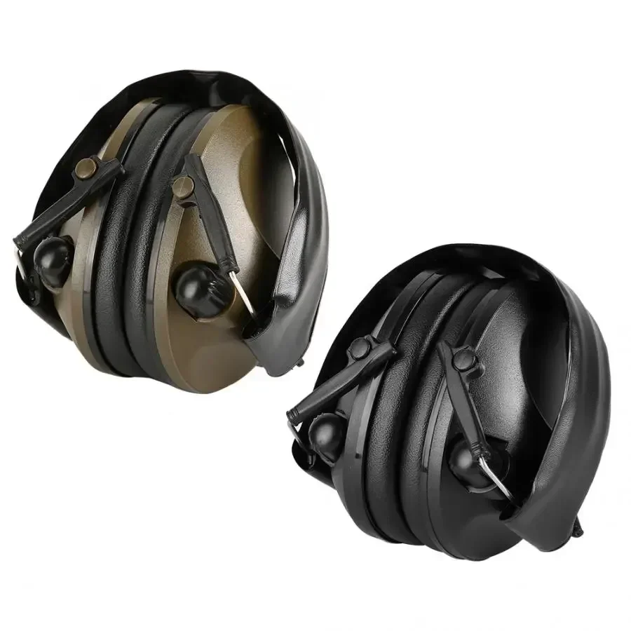 Tac 6s anti-ruído áudio fone de ouvido táticas tiro fone de ouvido macio acolchoado eletrônico earmuff para esporte caça esportes ao ar livre