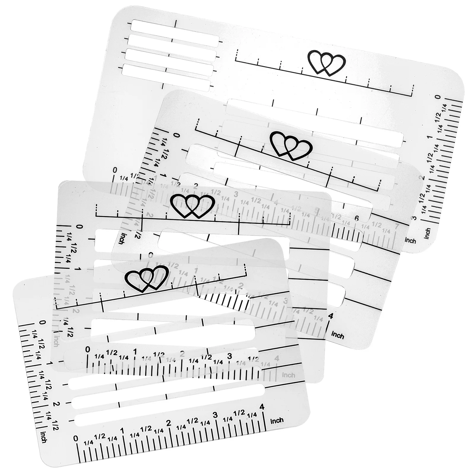 4 قطعة قالب عناوين استنسل بلاستيكي شفاف لمغلف حروف دليل الكتابة ممارسة قابلة لإعادة الاستخدام القرطاسية اللوازم المدرسية