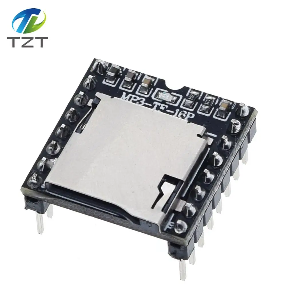 Mini MP3 Player Module TF Card U Disk Mini MP3 Player Audio Voice Module Board For Arduino UNO DF Play MP3-TF-16P Wholesale image 4