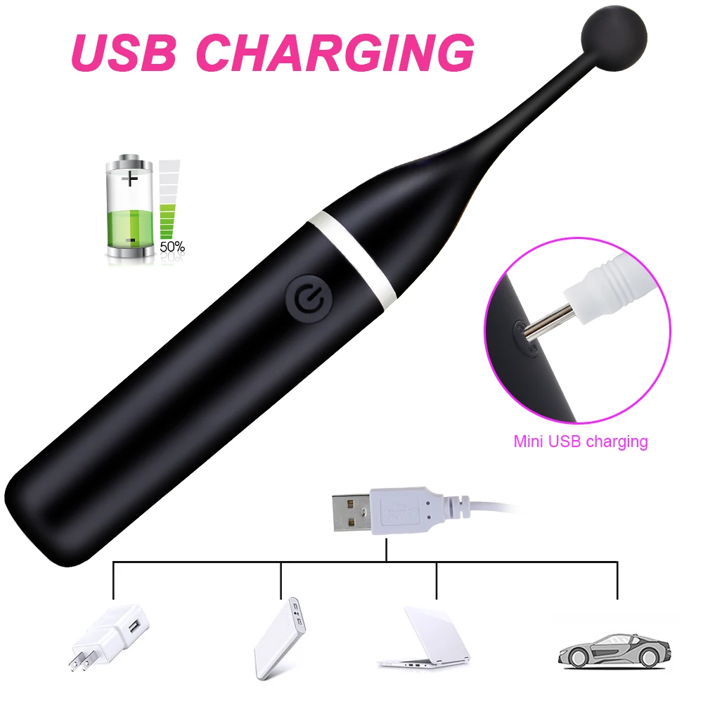 3-koppige vervangbare vrouwelijke clitorisvibrator Krachtige G-Spot Masturbatie Massage Seksspeeltje Geschikt voor vrouwelijke koppels Volwassen producten